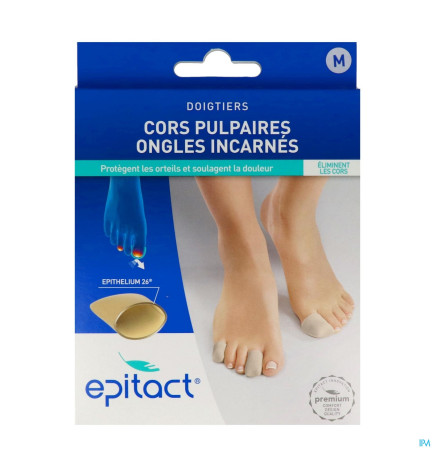 Epitact – Doigtier Coiffe Orteil Tissu Medium 26 mm x2