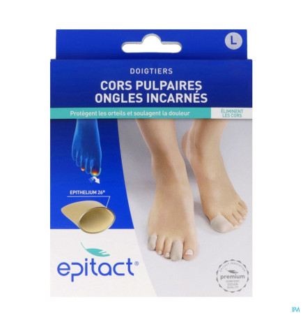 Epitact – Doigtier Coiffe Orteil Tissu Large 36 mm x2
