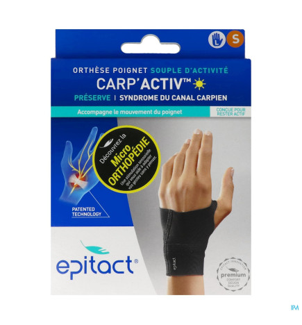 Epitact – Carp’Activ Orthèse Poignet Gauche S