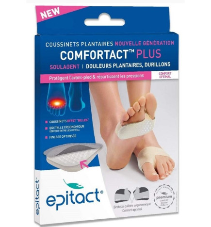 Epitact Comfortact Plus Coussin Plantaire S P36/38 X2