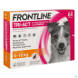 Frontline – Tri-Act Spot On Chien S, solution x6