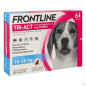 Frontline – Tri-Act Spot On Chien M, solution x6 Frontline – Tri-Act Spot On Chien M, solution x6