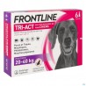Frontline Tri Act Spot On Chien l Solution X6