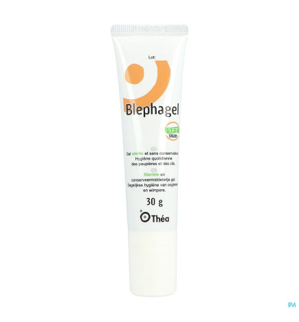 Théa – Blephagel Gel Nettoyant Paupières & Cils, 30 g