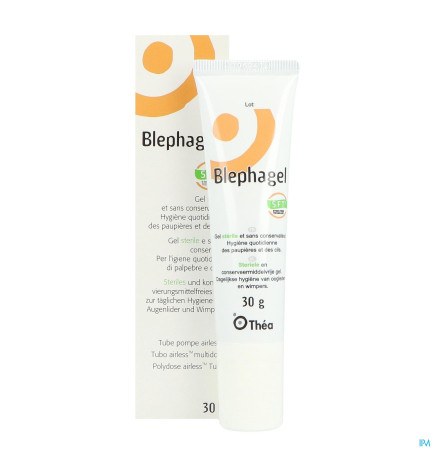 Théa – Blephagel Gel Nettoyant Paupières & Cils, 30 g