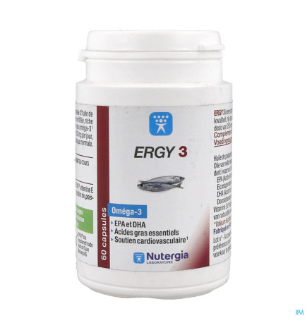 Nutergia – Ergy 3, 60 capsules