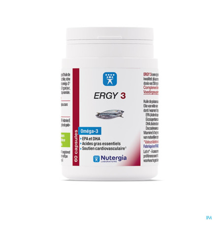 Nutergia – Ergy 3, 60 capsules