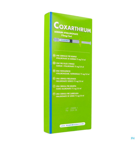 COXARTHRUM – Gel Injectable Intra Articulaire 3 ml