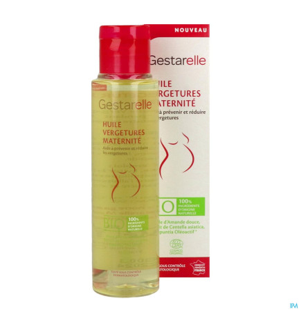 Gestarelle – Huile Vergetures Maternité Soin Anti-vergetures, 100 ml