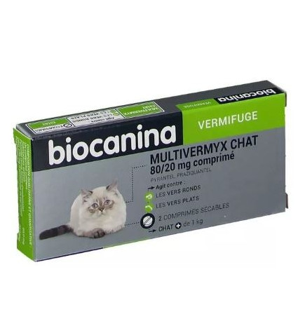 Multivermix Chat Comprime 2