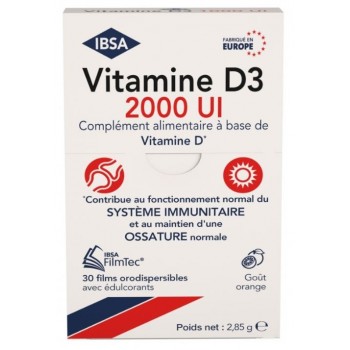 Ibsa Vitamine D3 2000ui Filmtec Film Orodispersible 30