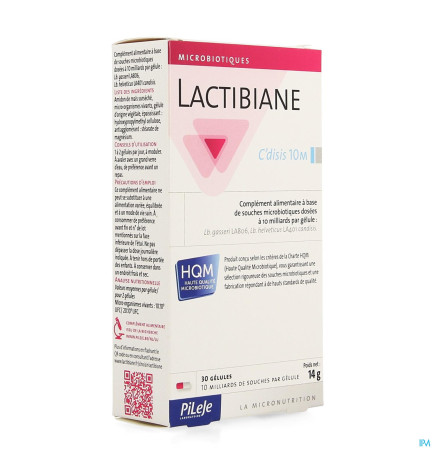 Pilèje –Lactibiane C Disis Caps 30