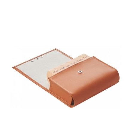 Pilbox Maxi V3 Distributeur Hebdomadaire Fauve Marine