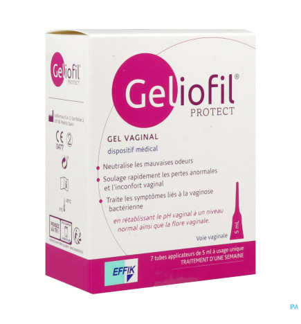 Effik – Geliofil Protect Gel Vaginal 5Ml X7