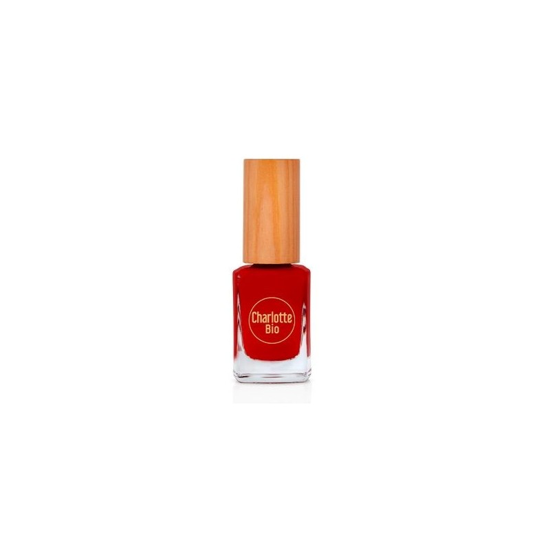 Charlotte Bio Vernis A Ongles Rouge Parfait Biosource 10ml