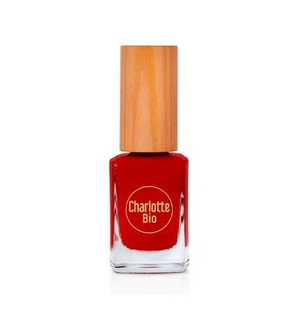 Charlotte Bio Vernis A Ongles Rouge Parfait Biosource 10ml