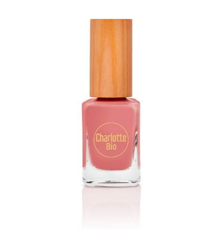 Charlotte Bio Vernis A Ongles Rose Vintage Biosource 10ml
