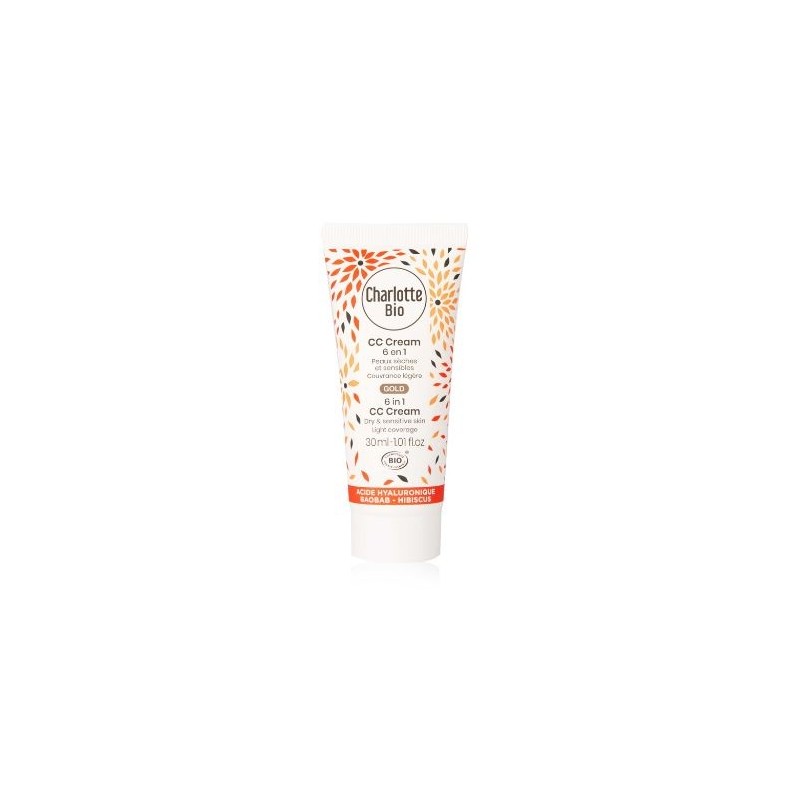 Charlotte Bio Cc Cream Old 6en1 Antiage Peaux Seches 30ml