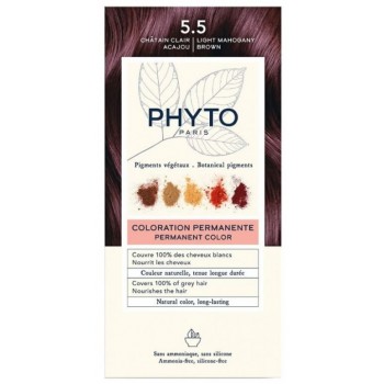 Phytocolor 5.5 Marron Acajou Kit Coloration Permanente