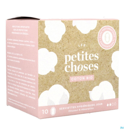 Les Petites Choses – Serviette Hygiénique Bio Jour, 10