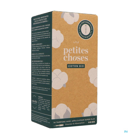 Les Petites Choses – Tampon Bio Avec Applicateur Super+, 14