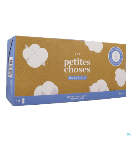 Les Petites Choses – Serviette Périodique Maternité Coton Bio Post Partum, 10