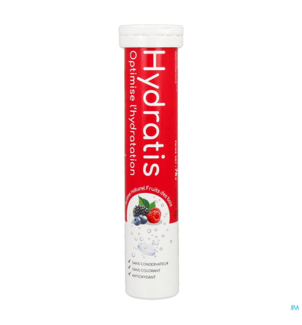 Hydratis – Comprimés effervescents Fruits des bois, x20