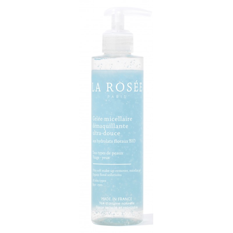 La Rosee Gelee Micellaire Demaquillante Aux Hydrolats Floraux Bio 195ml