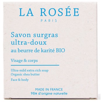 La Rosee Savon Surgras Ultra Doux Bio 100g
