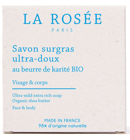 La Rosee Savon Surgras Ultra Doux Bio 100g