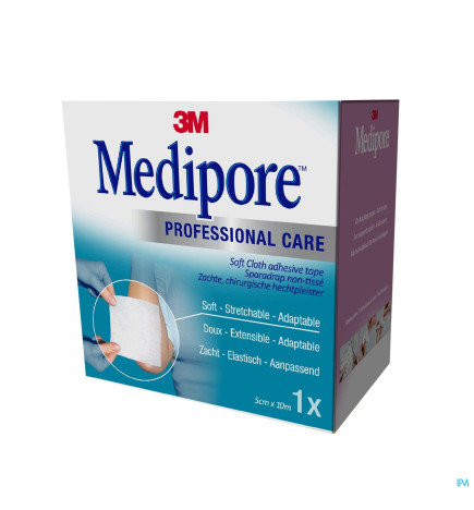 MEDIPORE – Liner Sparadrap, 50 mm x 10 m Rouleau