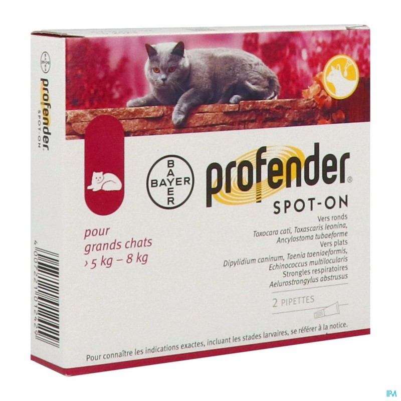 Profender Spot On Solution Externe Chat Grand 1ml12 2