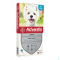 Advantix – Chien Petit, Spot On Solution 1 ml, 6 pipettes
