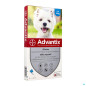 Advantix – Chien Petit, Spot On Solution 1 ml, 6 pipettes