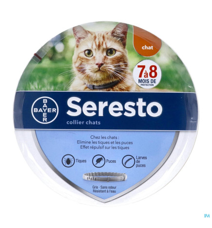 Seresto – Collier Puces & Tiques Chat, X1