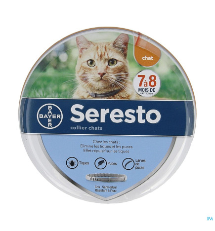Seresto – Collier Puces & Tiques Chat, X1