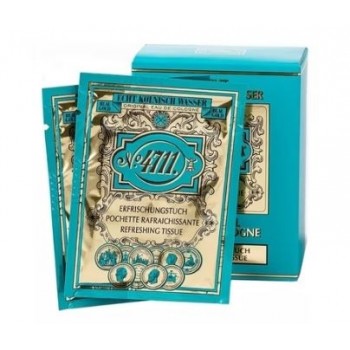 4711 – EDC Original Lingette Rafraîchissante Pochette, x10