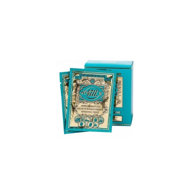 4711 – EDC Original Lingette Rafraîchissante Pochette, x10