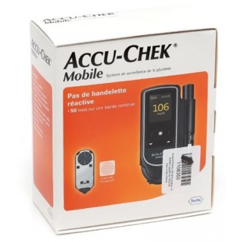 Accu Chek Mobile Kit Lecteur De Glycemie