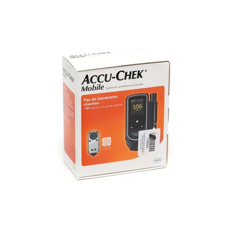 Accu Chek Mobile Kit Lecteur De Glycemie