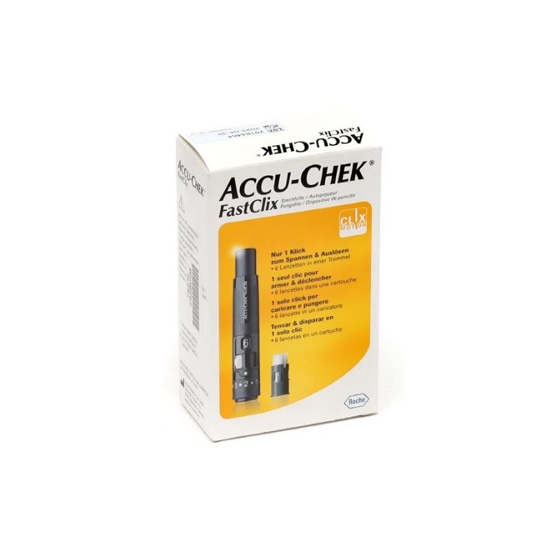 Accu Chek Fastclix Stylo Autopiqueur