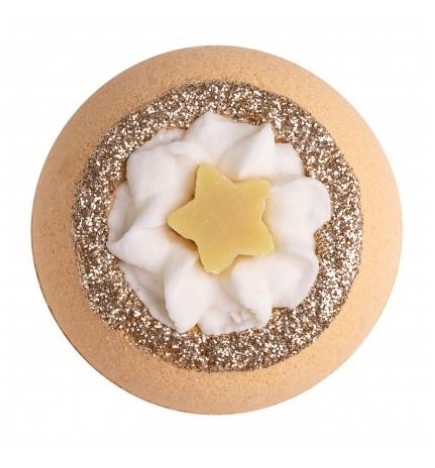 Tentation Boule Effervescente Pour Le Bain Oh My Gold Canelle Orange 180g