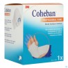 3m Coheban Bande Cohesive Blanche 7cm X3m