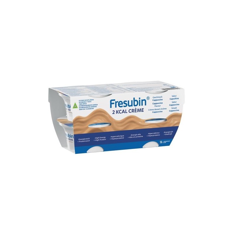 Fresubin 2kcal Creme Sans Lactose Cappuccino 200g X4