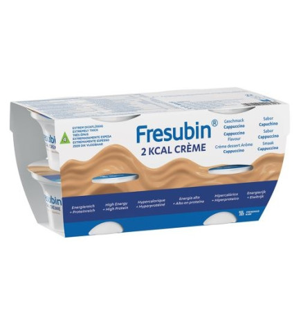 Fresubin 2kcal Creme Sans Lactose Cappuccino 200g X4