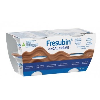 Fresubin 2kcal Creme Sans Lactose Chocolat 200g X4