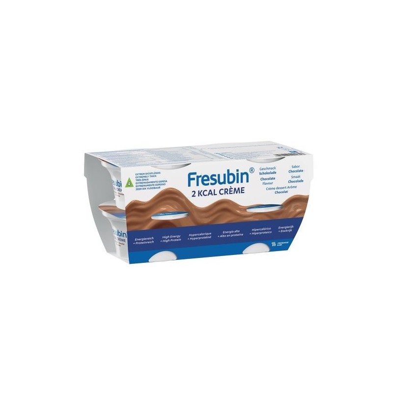 Fresubin 2kcal Creme Sans Lactose Chocolat 200g X4