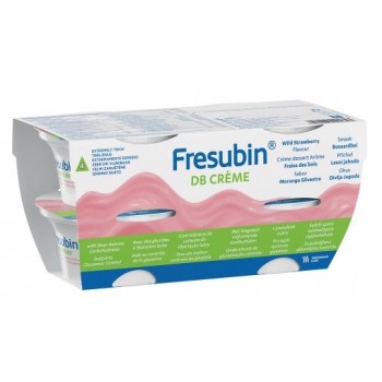 Fresubin Db Creme Fraise Bois 200g X4