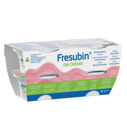 Fresubin Db Creme Fraise Bois 200g X4
