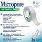 MICROPORE – Sparadrap Microporeux Blanc, 12 mm x 5 m